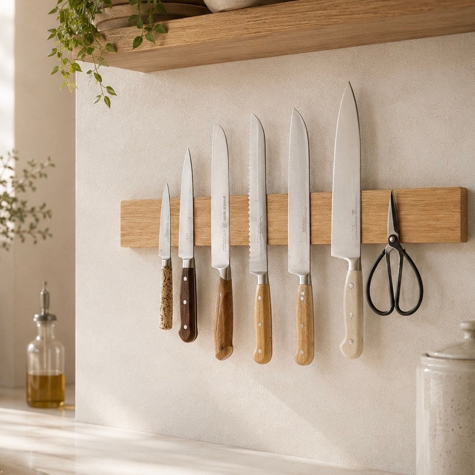 LuxeFold™ Magnetic Knife Rail