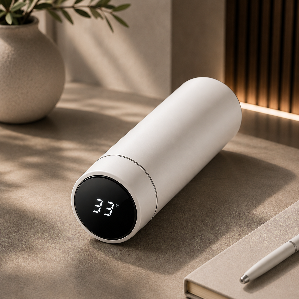 LuxeFold™ SmartTemp Vacuum Flask
