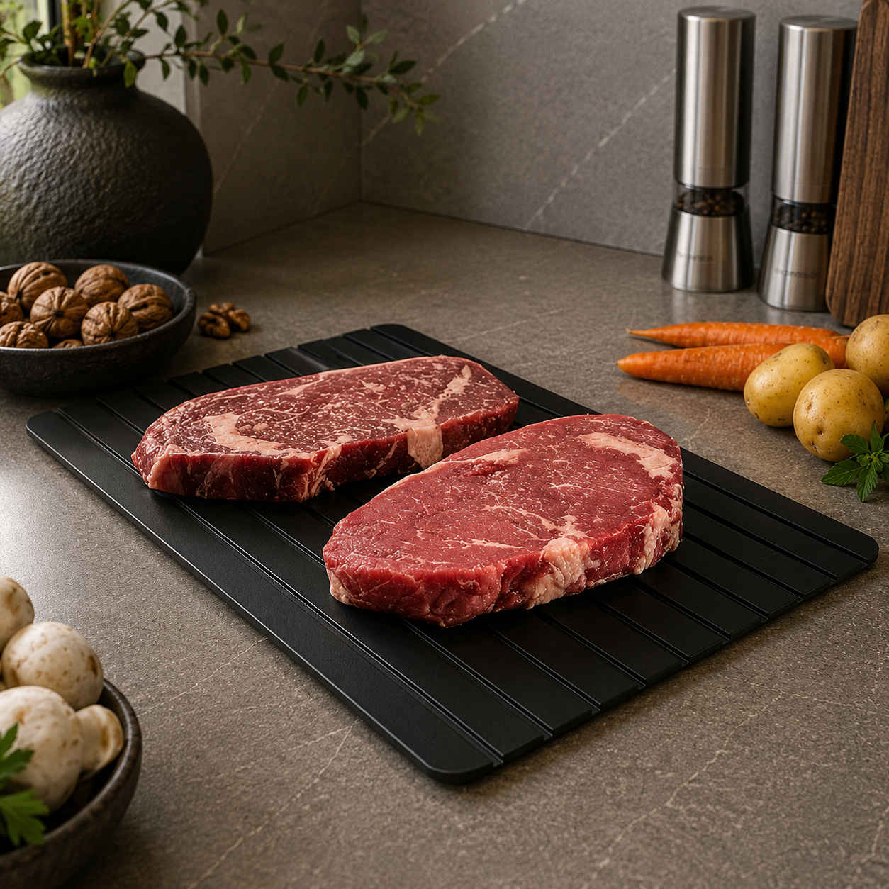 LuxeFold™ RapidThaw Defrosting Tray