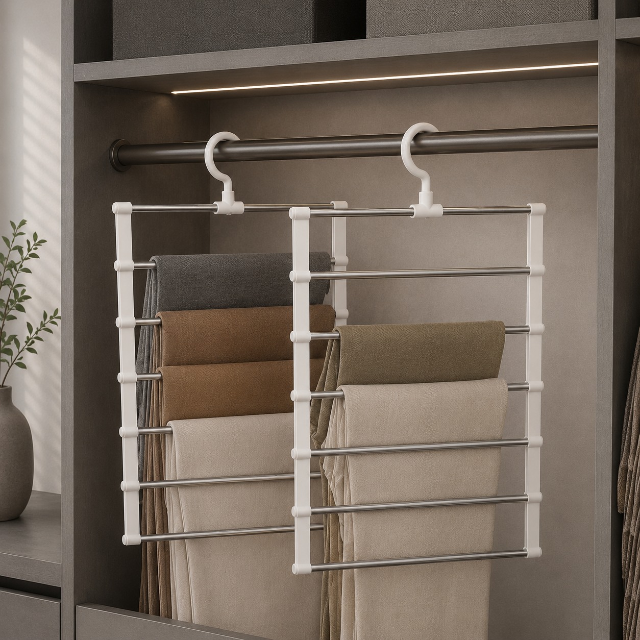 LuxeFold™ SlimHang Pants Organiser