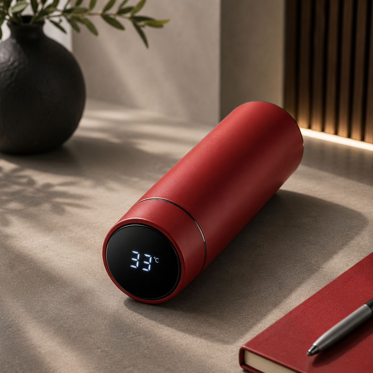 LuxeFold™ SmartTemp Vacuum Flask