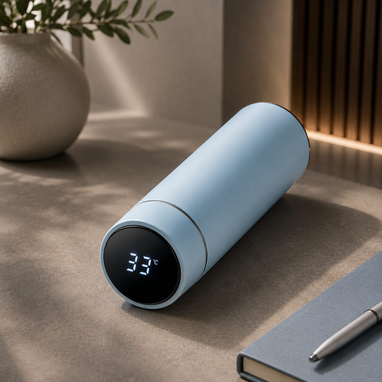 LuxeFold™ SmartTemp Vacuum Flask