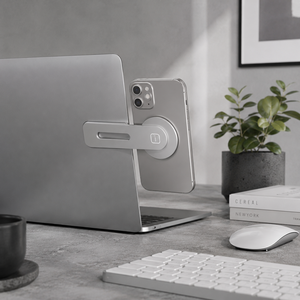 LuxeFold™ SideSnap Magnetic Phone Mount