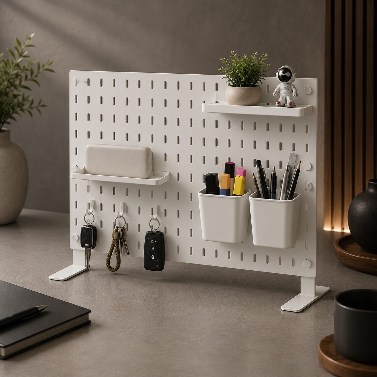 LuxeFold™ Modular Pegboard Organiser Collection