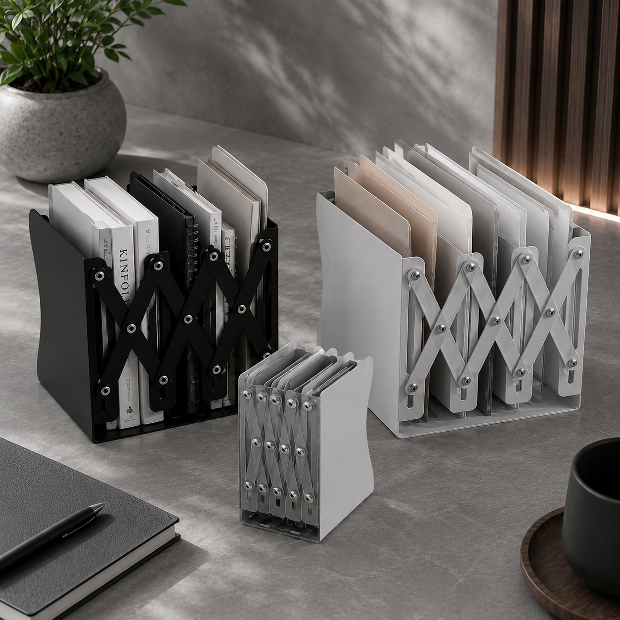 LuxeFold™ ExpandDesk Organiser