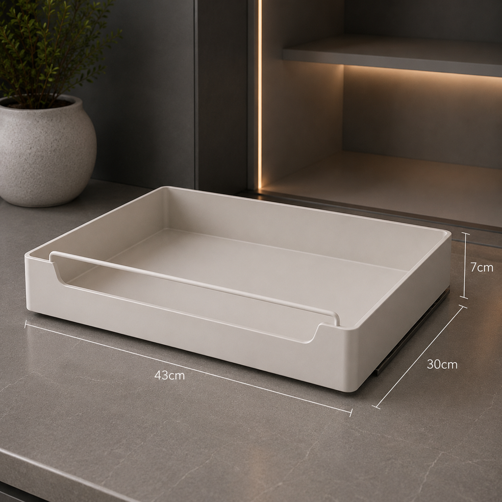 LuxeFold™ GlideTray Cabinet Organiser