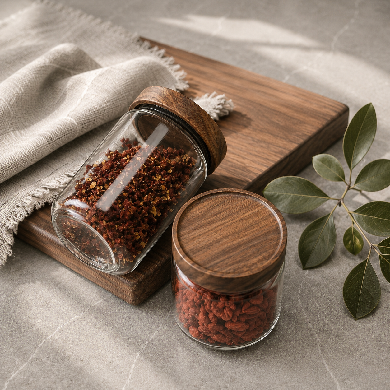 LuxeFold™ PantrySeal Glass Canister