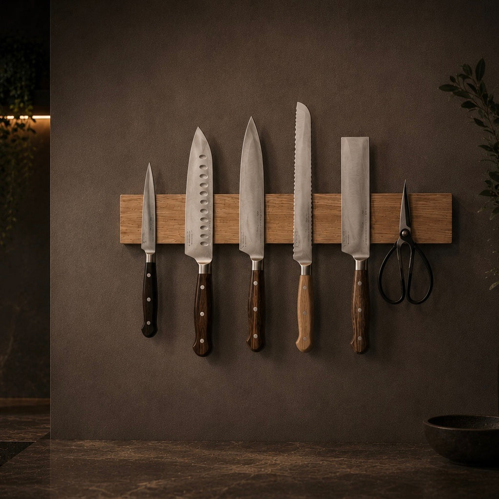LuxeFold™ Magnetic Knife Rail