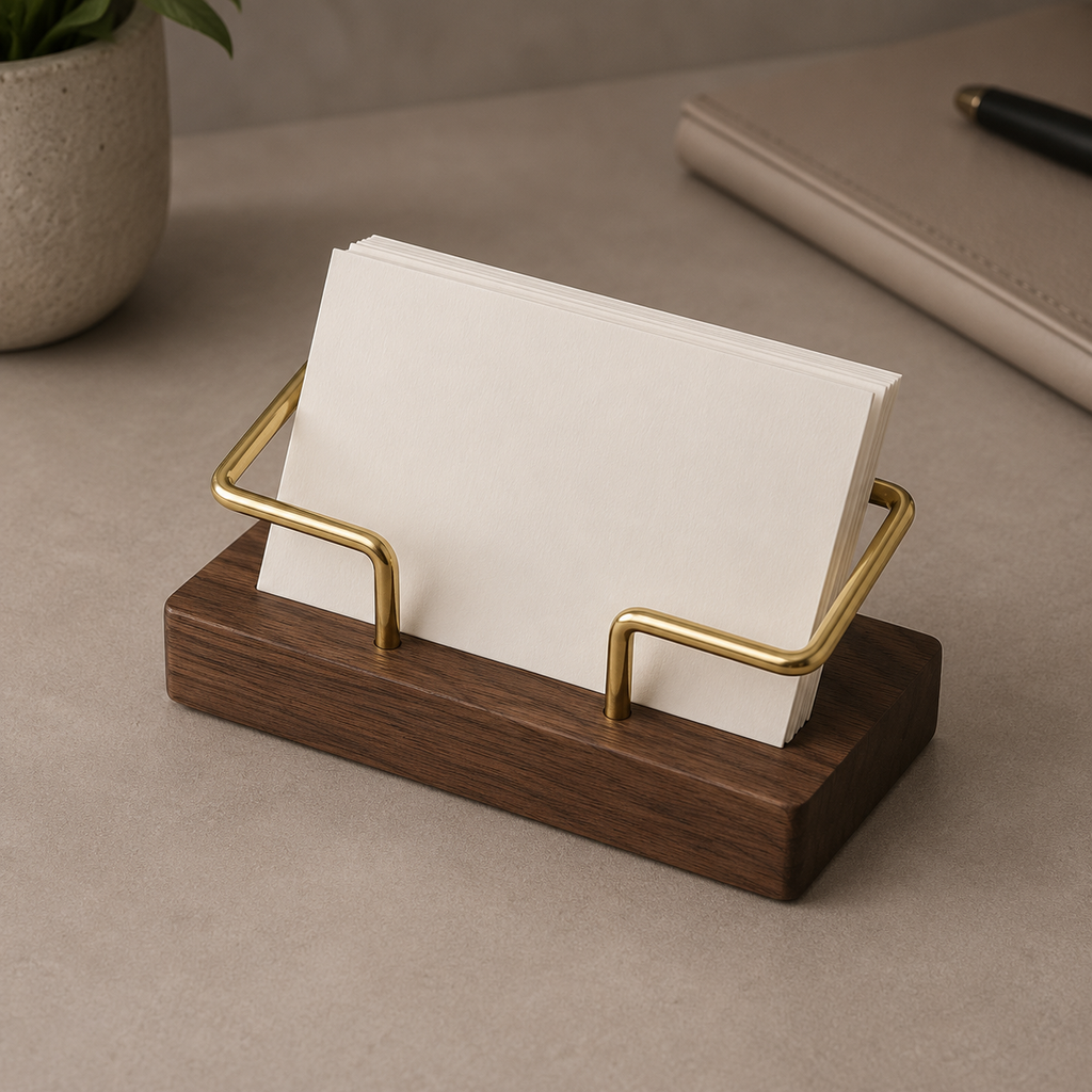 LuxeFold™ Business Card Holder