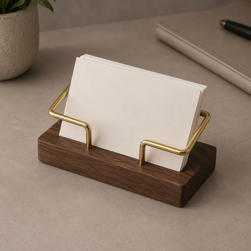 LuxeFold™ Business Card Holder