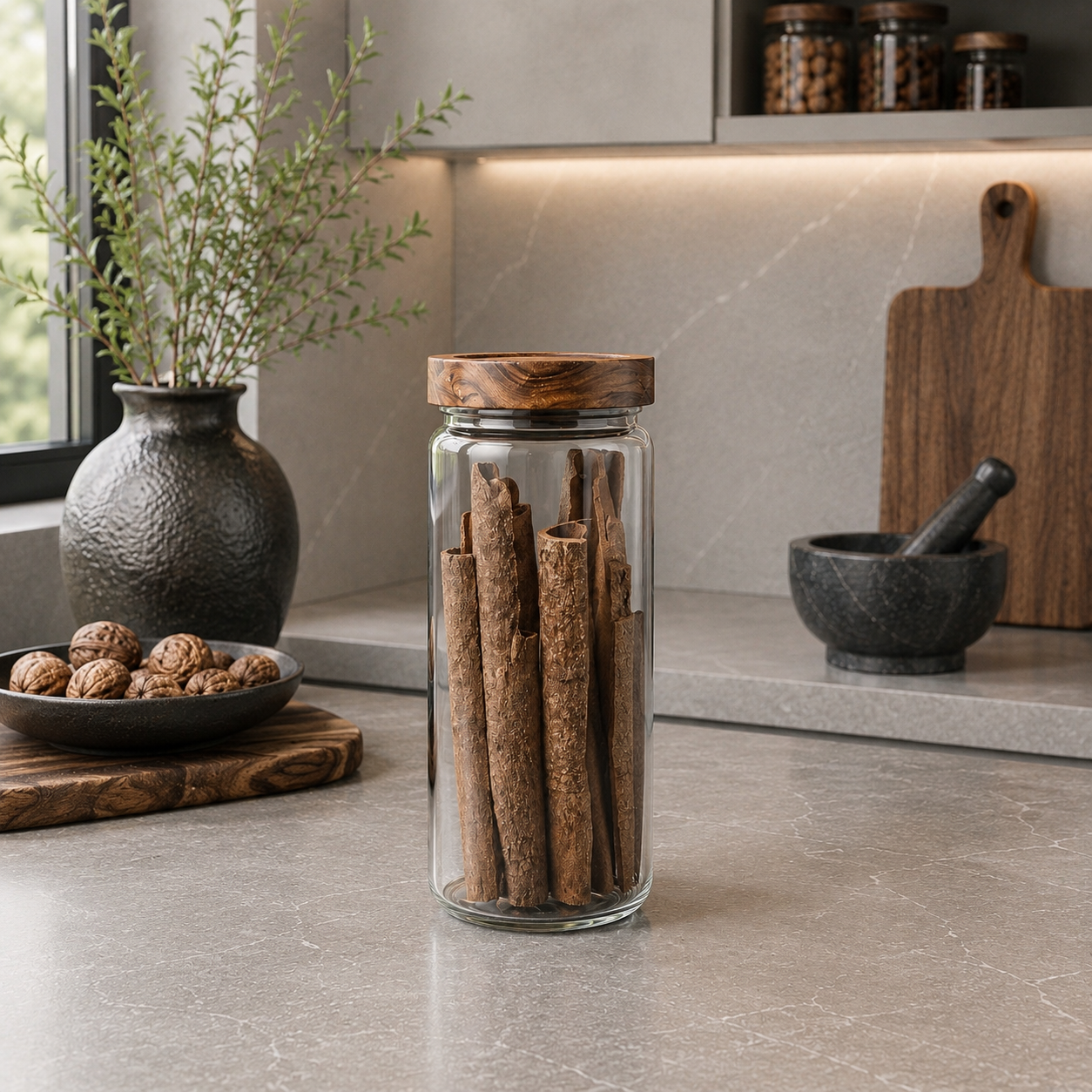 LuxeFold™ PantrySeal Glass Canister