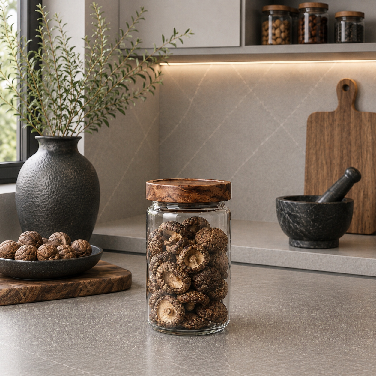 LuxeFold™ PantrySeal Glass Canister