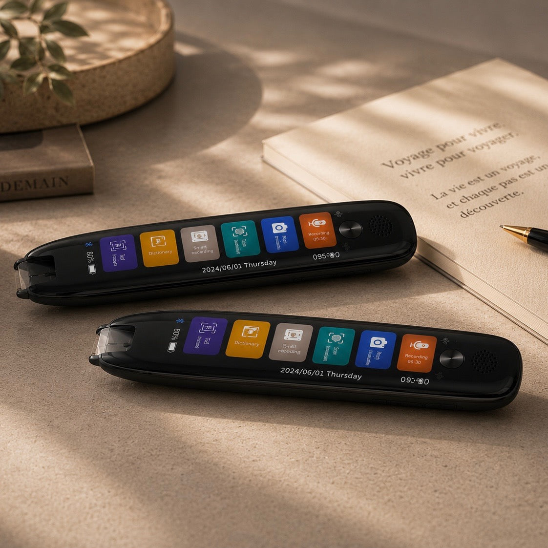 LuxeFold™ SmartTranslate AI Pen