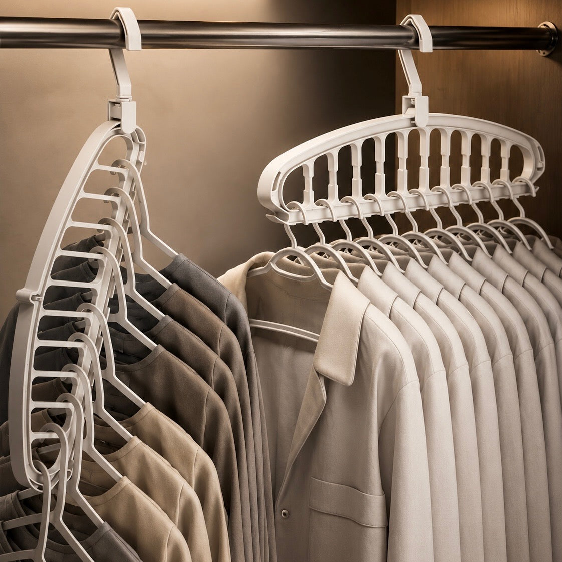 LuxeFold™ CascadeHang Shirt Organiser