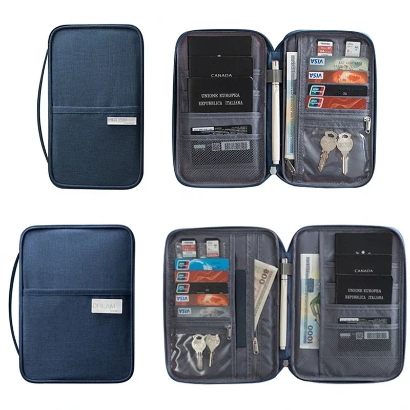 LuxeFold™ Family Travel Wallet