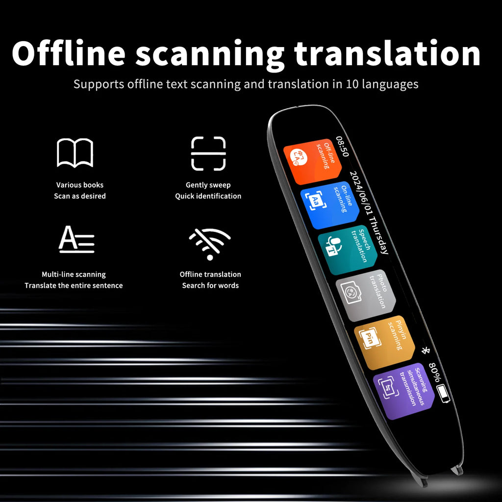 LuxeFold™ SmartTranslate AI Pen