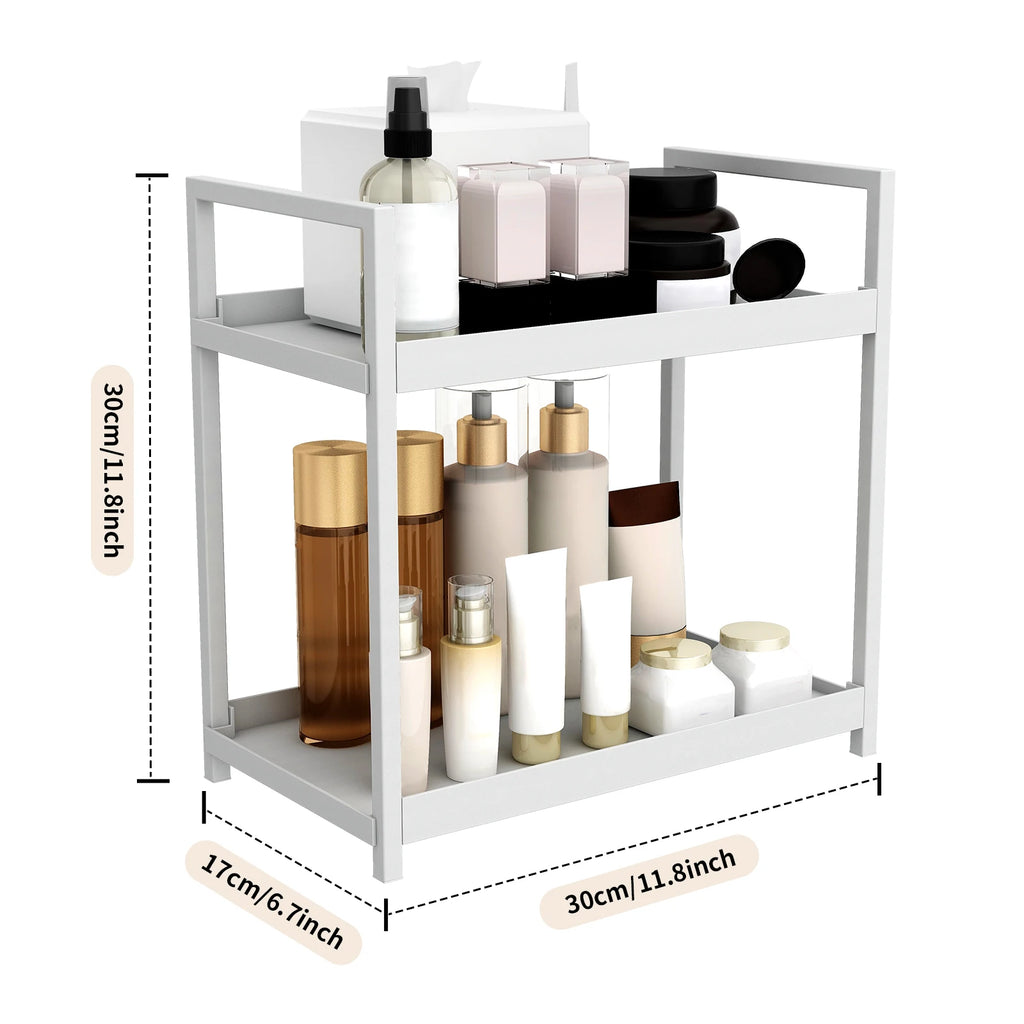 LuxeFold™ VanityShelf Organizer