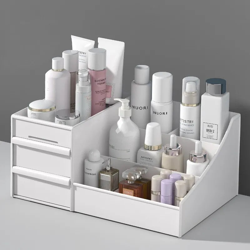 LuxeFold™ Vanity Makeup Organizer