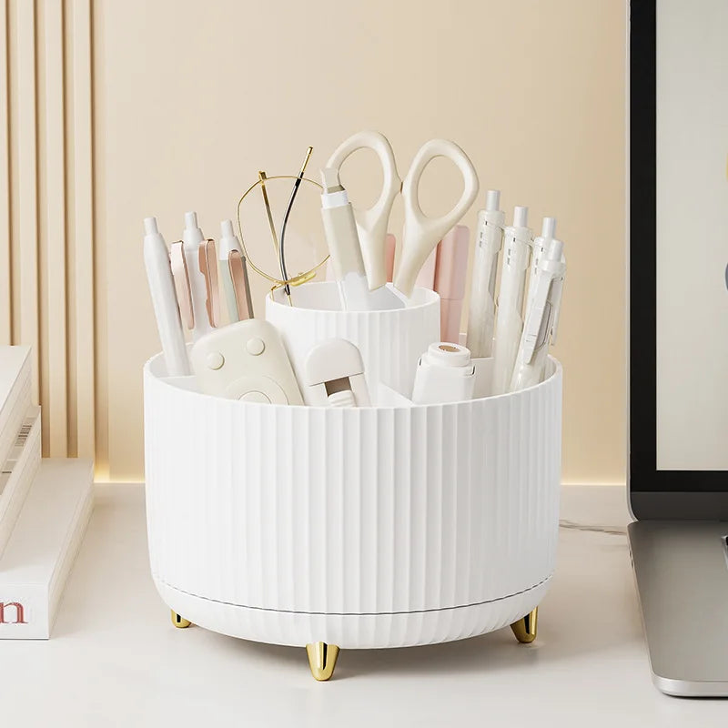 LuxeFold™ 360° Rotating Beauty Organizer