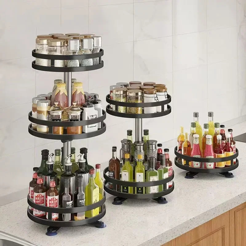 LuxeFold™ 360° Rotating Storage Tower