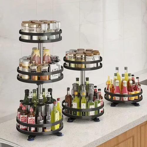 LuxeFold™ 360° Rotating Storage Tower