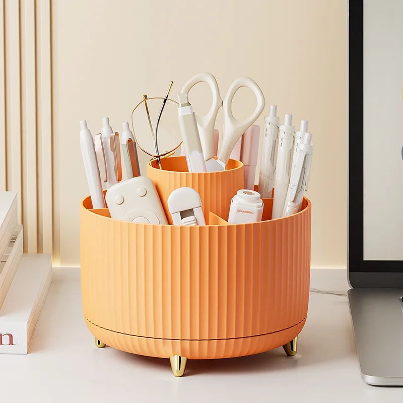 LuxeFold™ 360° Rotating Beauty Organizer