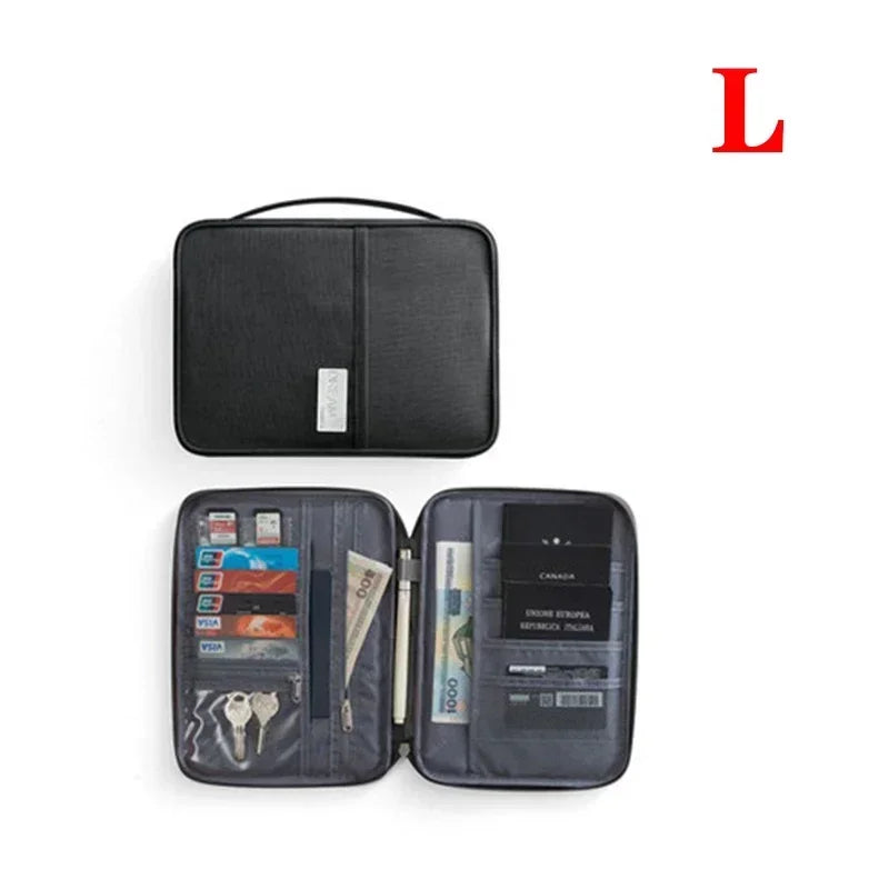 LuxeFold™ Family Travel Wallet