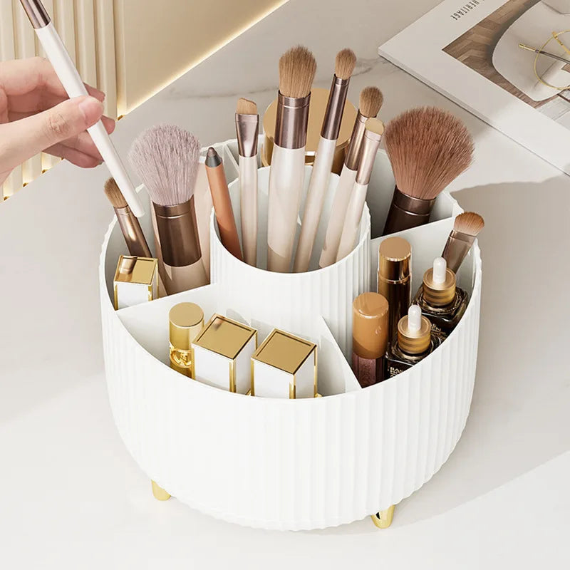 LuxeFold™ 360° Rotating Beauty Organizer
