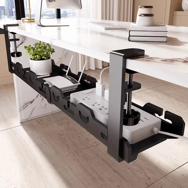 LuxeFold™ FlexTray Under-Desk Organiser