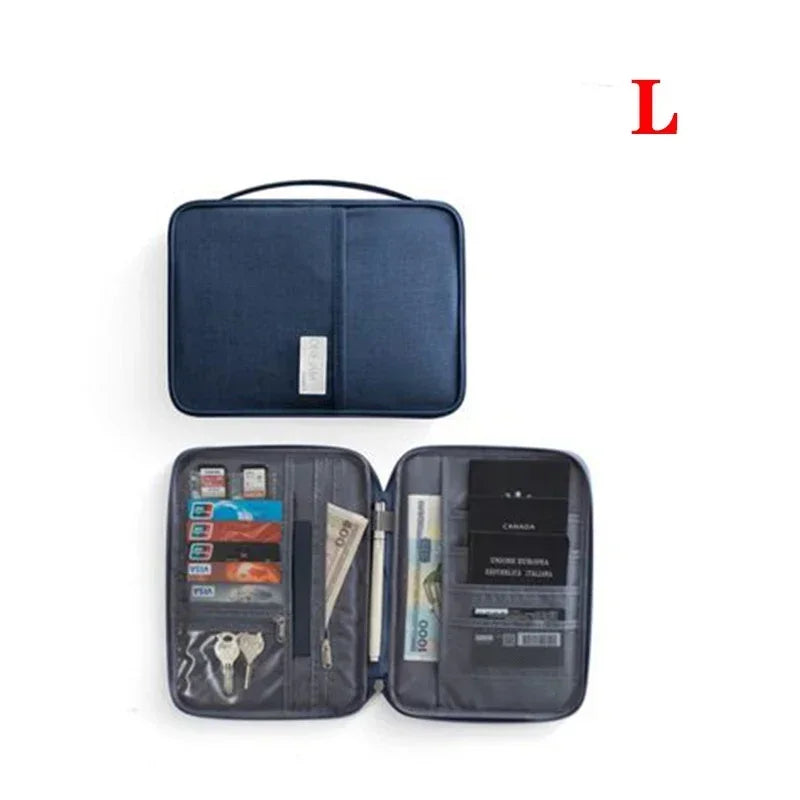 LuxeFold™ Family Travel Wallet