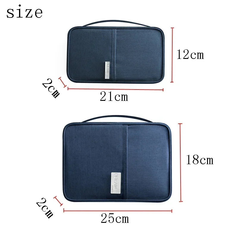 LuxeFold™ Family Travel Wallet