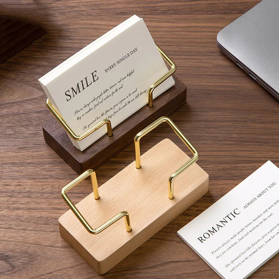 LuxeFold™ Elite Business Card Holder