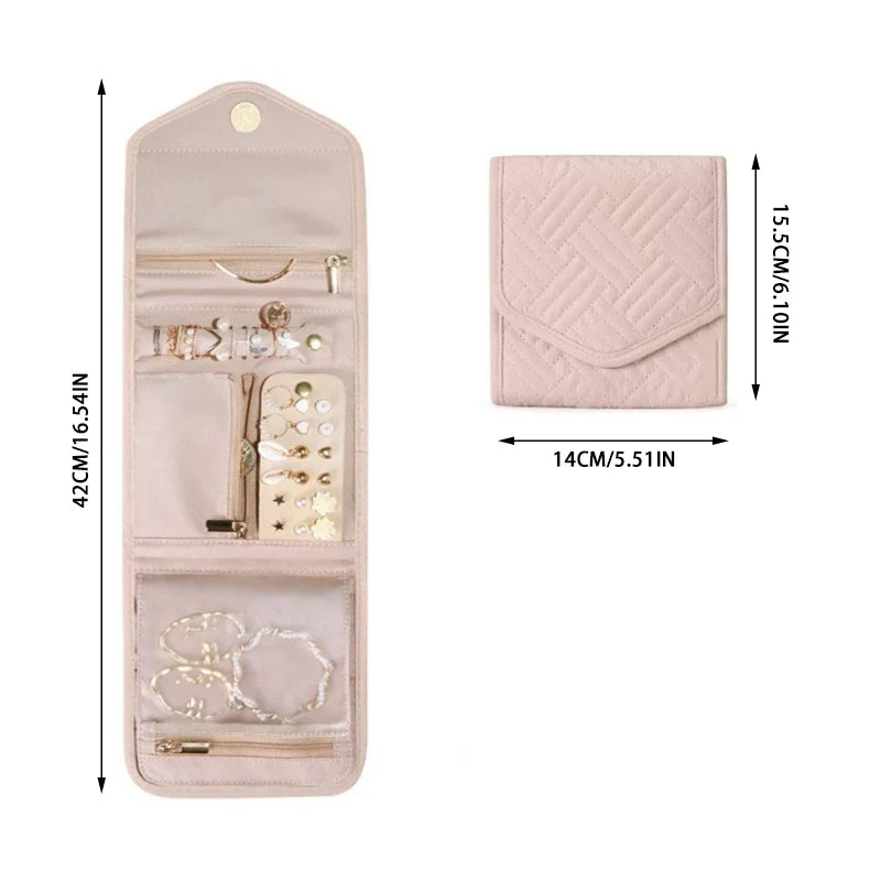 LuxeFold™ Jewellery Roll