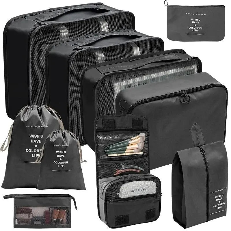 LuxeFold™ Premium Travel Packing Cube Set