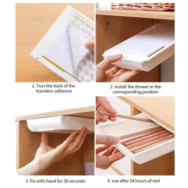 LuxeFold™ HiddenDesk Storage Drawer
