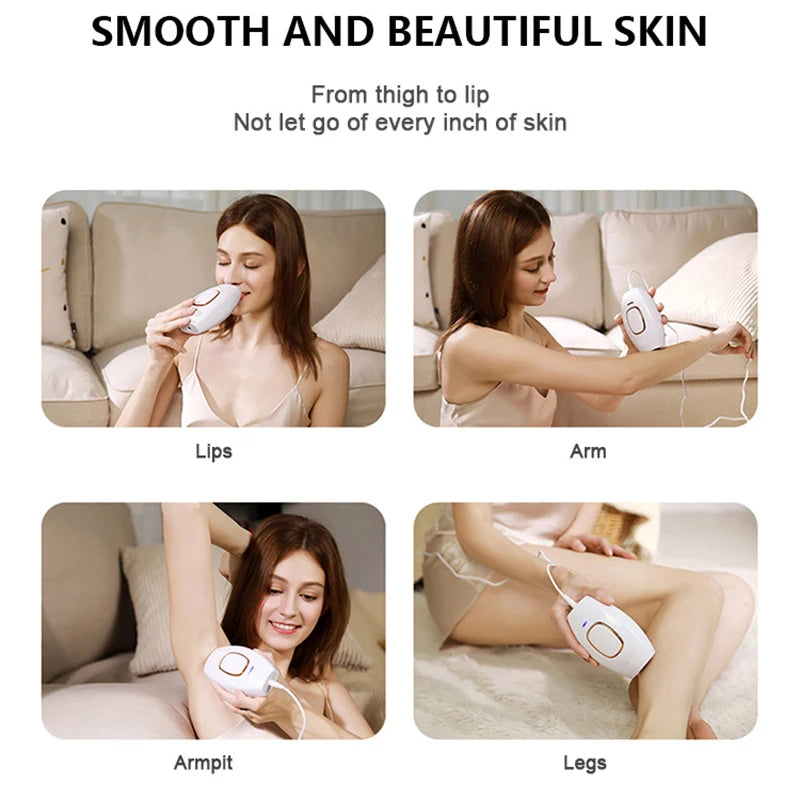 LuxeFold™ SmoothSkin IPL Hair Removal Device