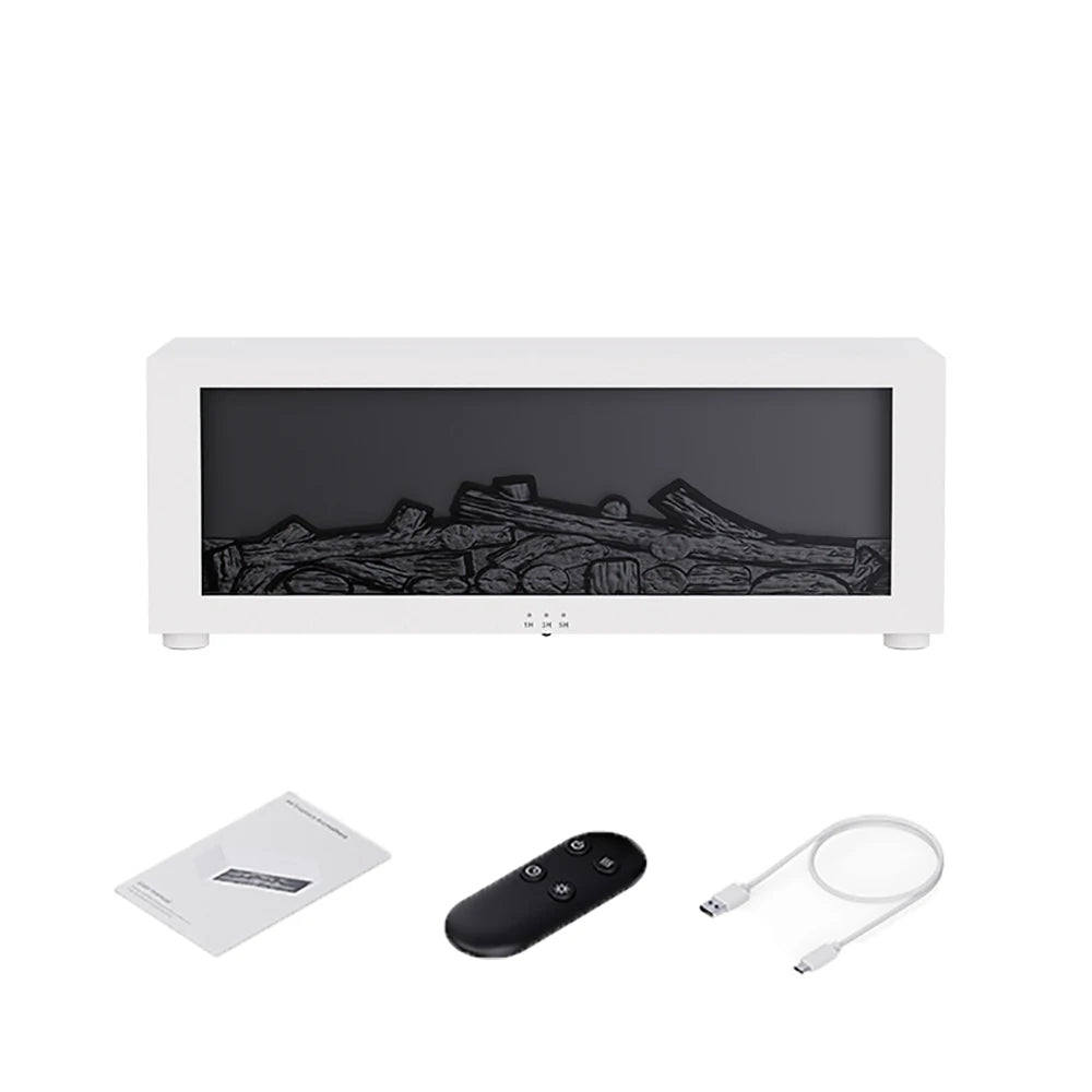 LuxeFold™ FlameGlow Aroma Diffuser & Humidifier