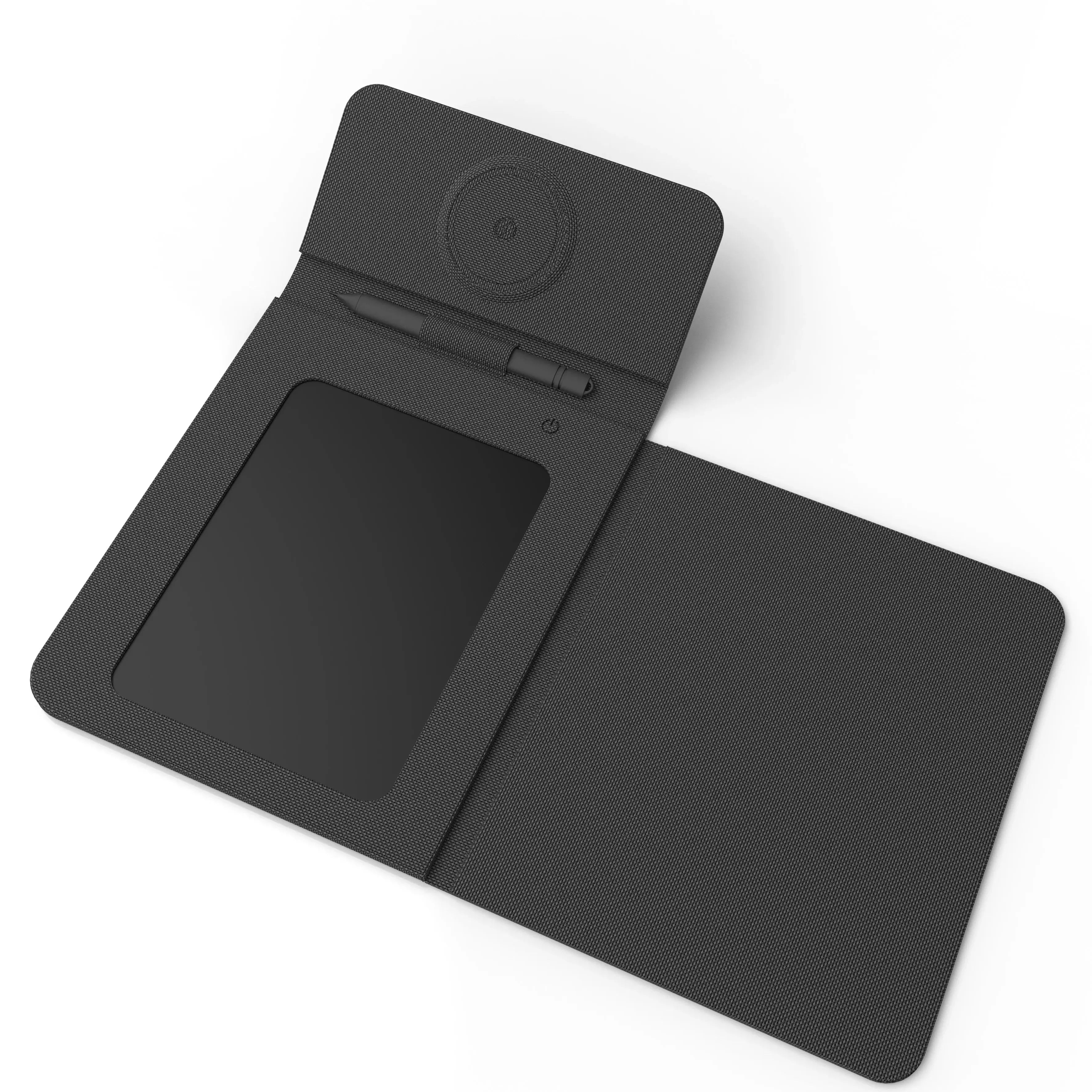 LuxeFold™ 4-in-1 Foldable Wireless Charging Desk Mat