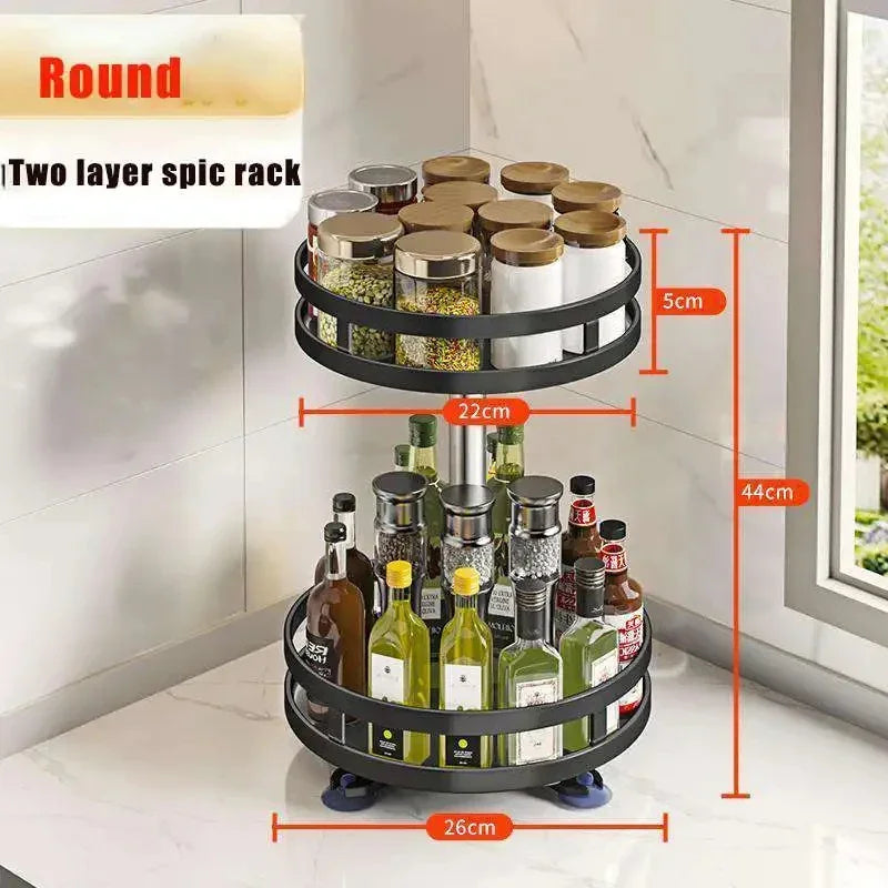 LuxeFold™ 360° Rotating Storage Tower
