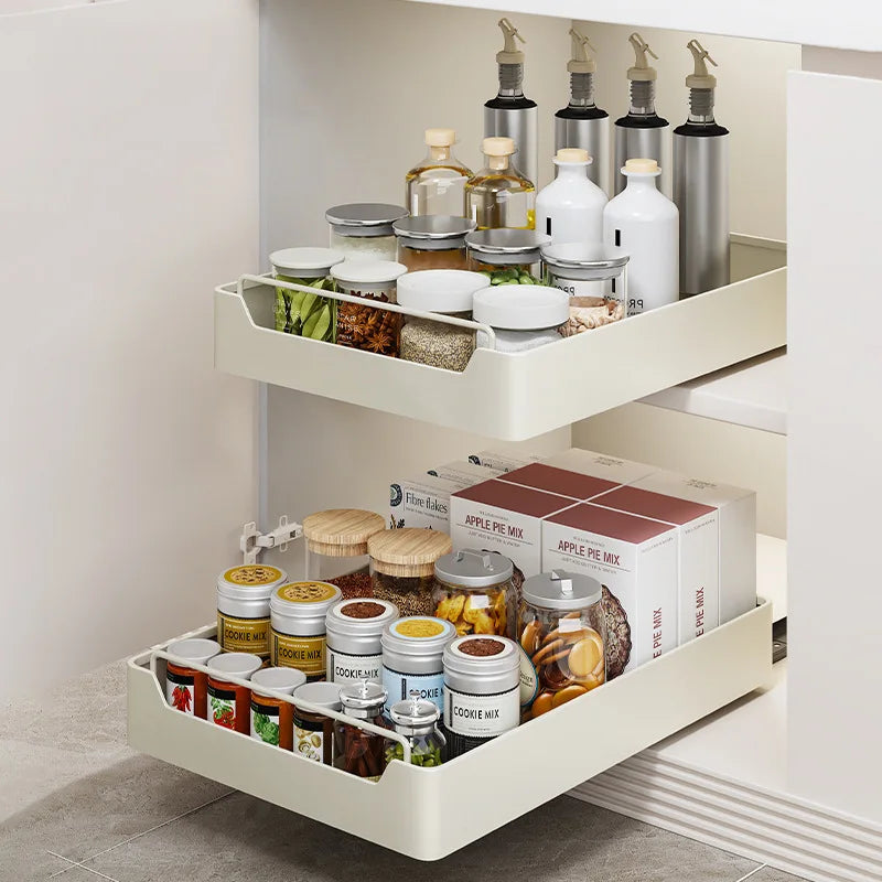 LuxeFold™ GlideTray Cabinet Organiser