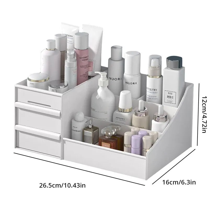 LuxeFold™ Vanity Makeup Organizer