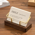 LuxeFold™ Elite Business Card Holder