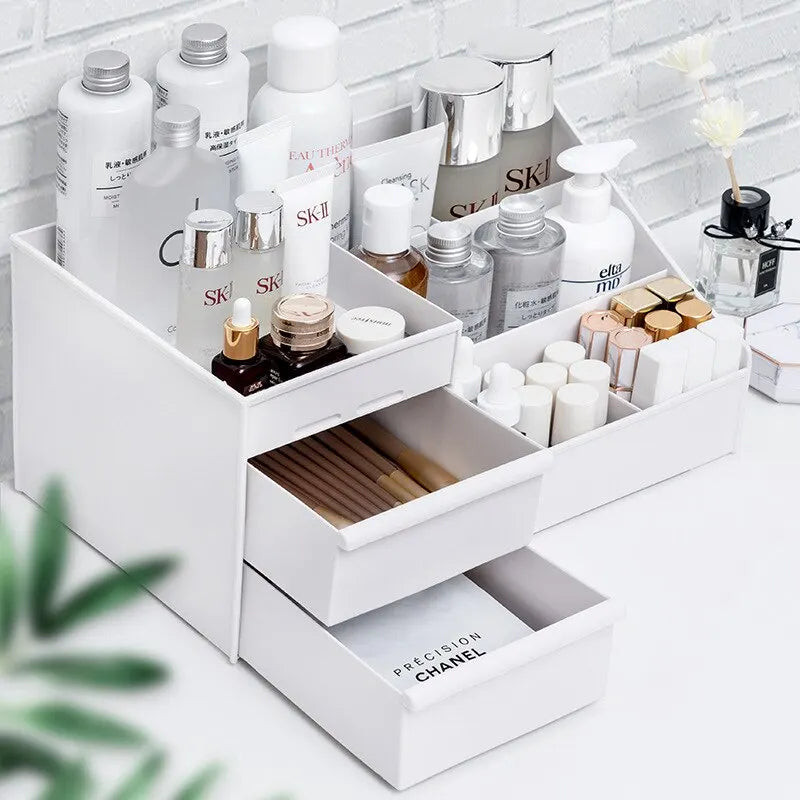 LuxeFold™ Vanity Makeup Organizer
