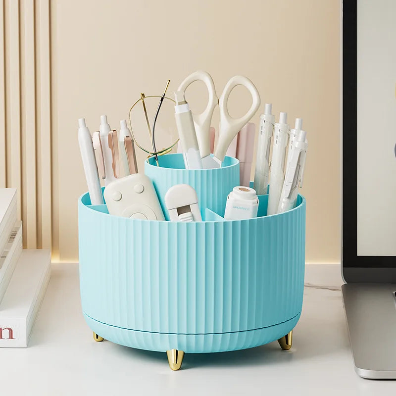 LuxeFold™ 360° Rotating Beauty Organizer