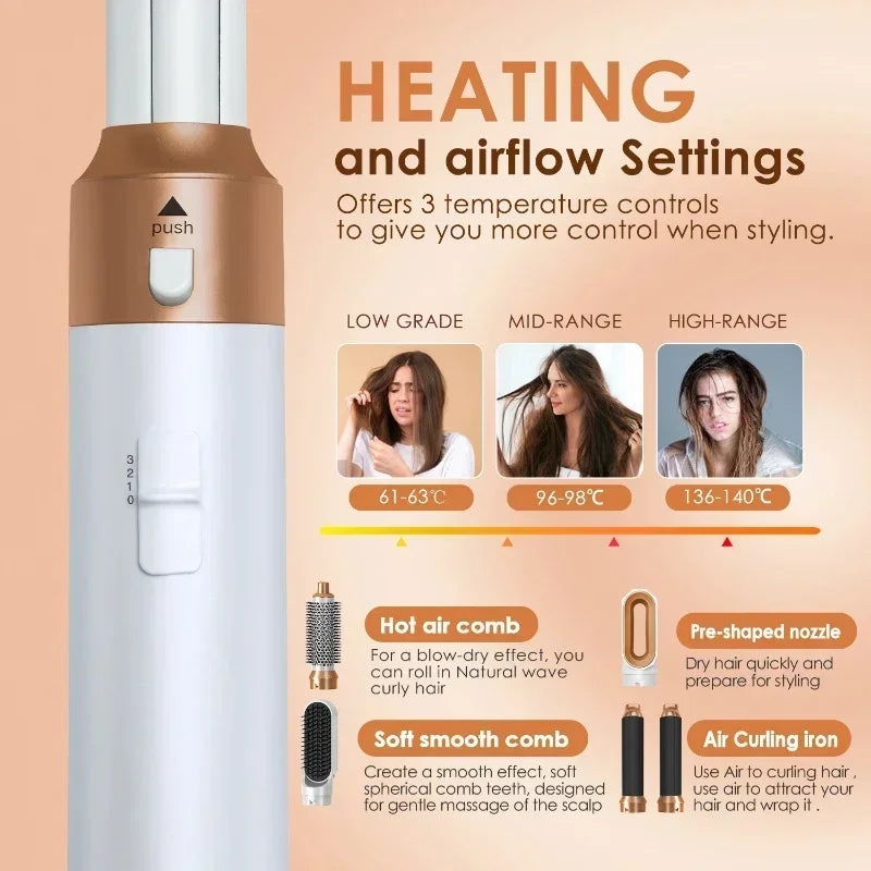 LuxeFold™ 5-in-1 Air Styler Pro