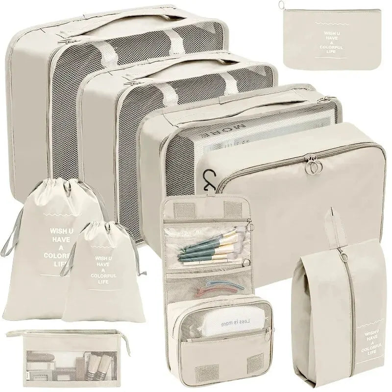LuxeFold™ Premium Travel Packing Cube Set
