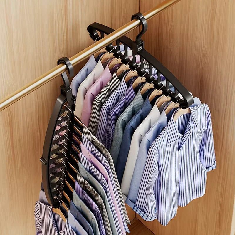 LuxeFold™ CascadeHang Shirt Organiser