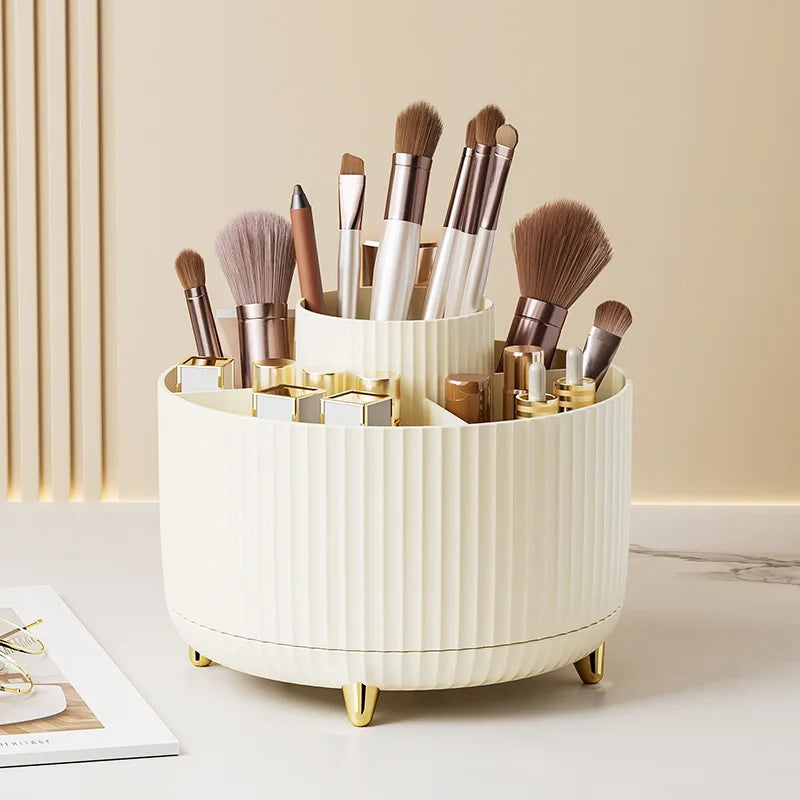 LuxeFold™ 360° Rotating Beauty Organizer