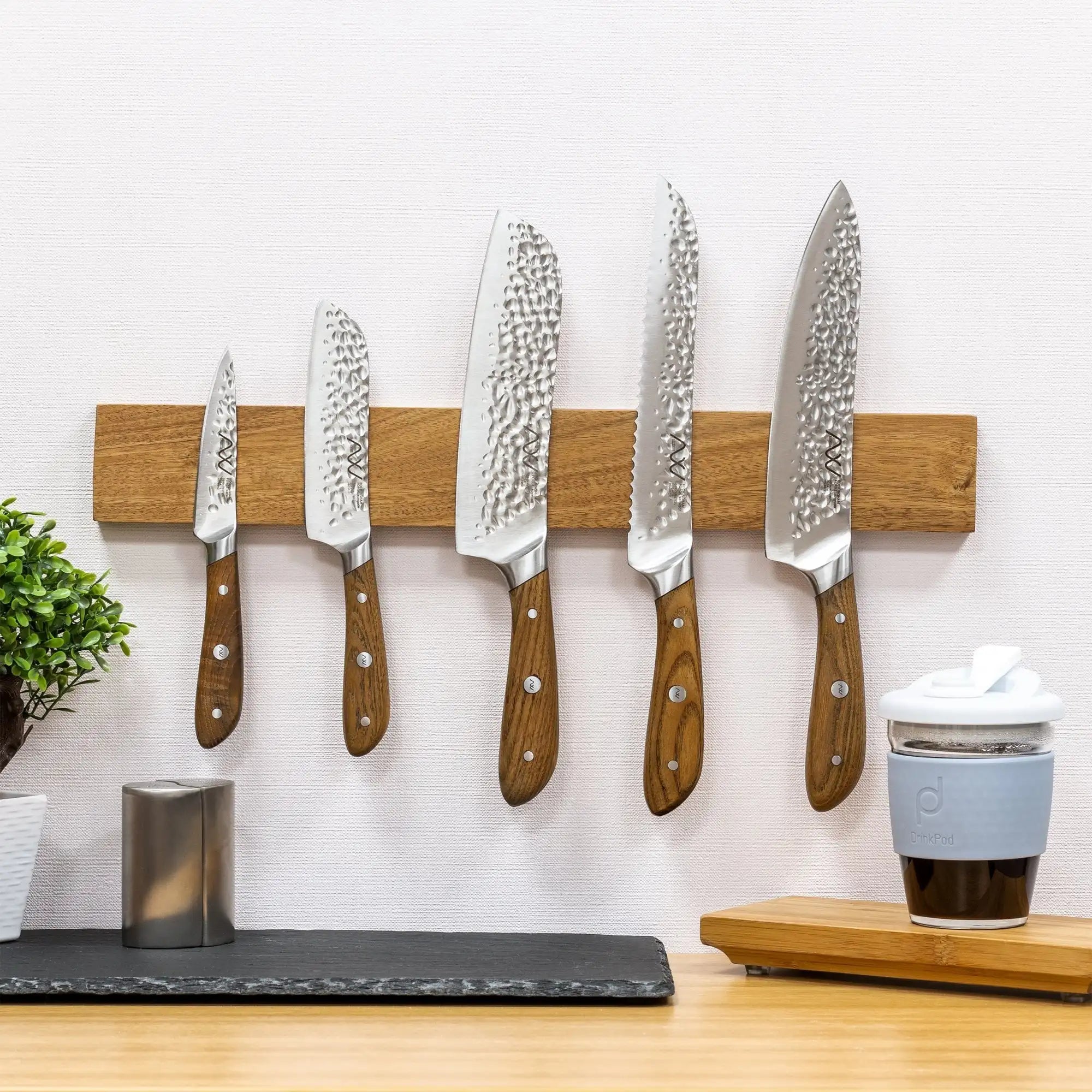 LuxeFold™ Magnetic Knife Rail