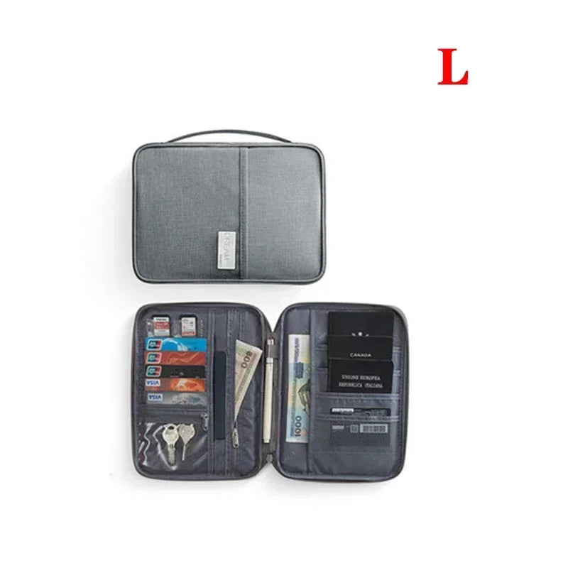 LuxeFold™ Family Travel Wallet